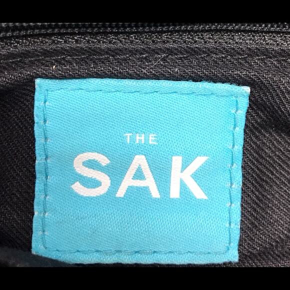 The Sak Dark Brown Pebbled Leather Side Pockets Hobo Shoulder Bag-EUC - Picture 13 of 15